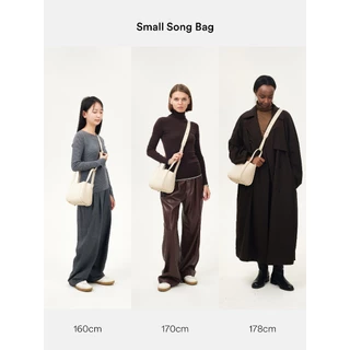 Songmont Small Song Bag กระเป๋าถือผู้หญิงกระเป๋าสะพายหนังต้นฉบับ