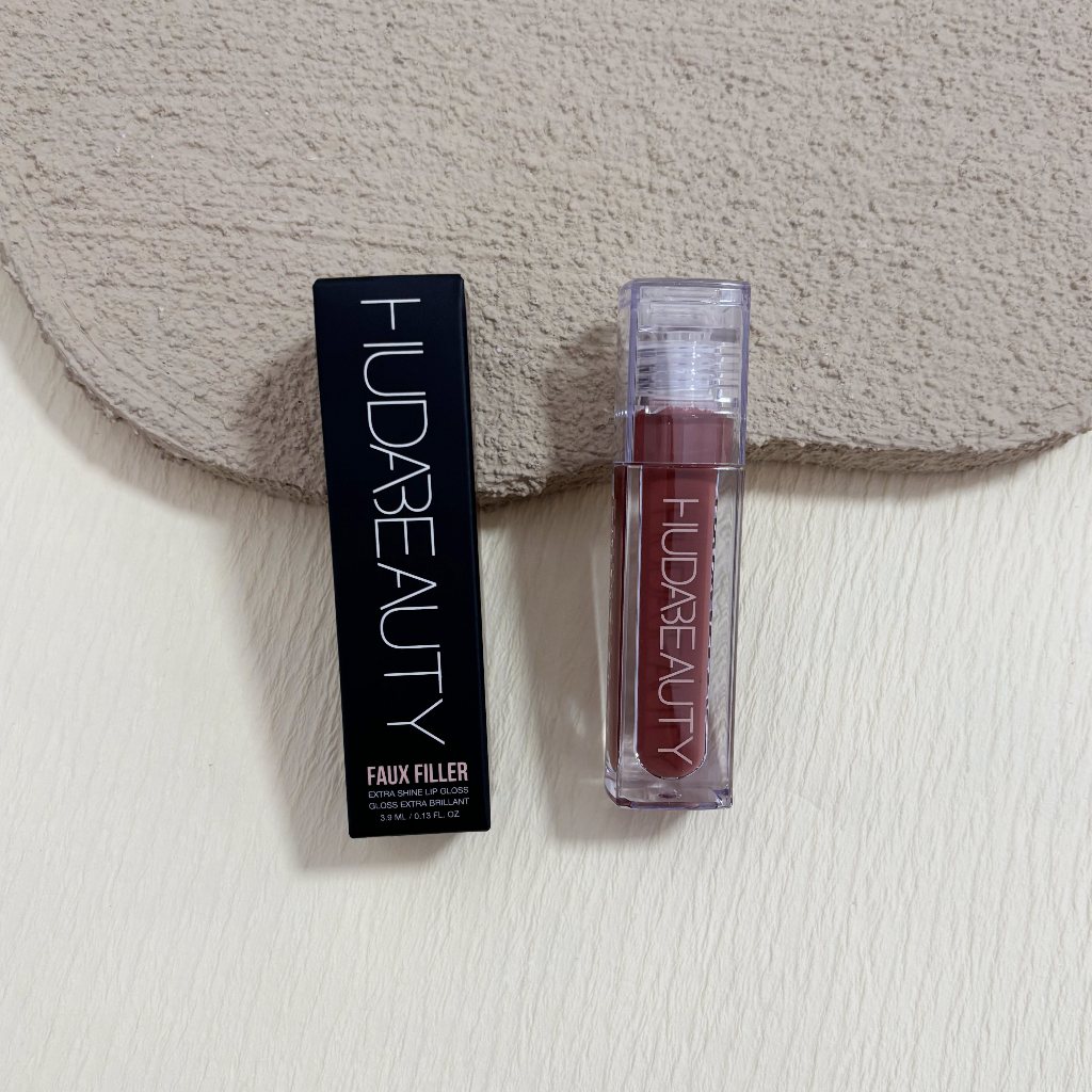 Huda BEAUTY Faux Filler Shiny Non-Sticky Lip Gloss 3.9ml