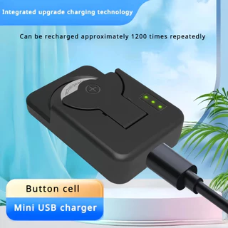 เครื่องชาร์จแบตเตอรี่ 4.2V Type-C Li-ion LIR2032 LIR2450 ขนาดเล็ก แบบพกพา
