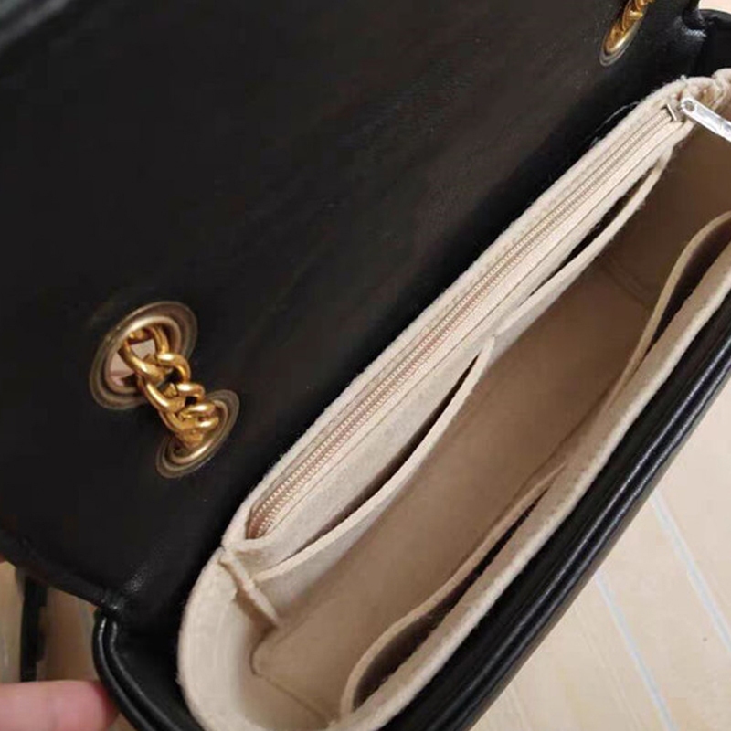 อุปกรณ์เสริมกระเป๋าเหมาะสําหรับ C-19 flap bag กระเป๋าซับด้านในถุงเก็บกระเป๋าซับในด้านใน