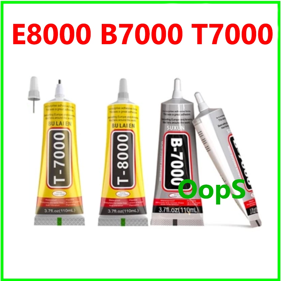 15ML 50ML 110ML E8000 B7000 T7000 Clear Contact ซ่อมโทรศัพท์กาว Universal แก้วพลาสติก DIY กาว Precision Applicator