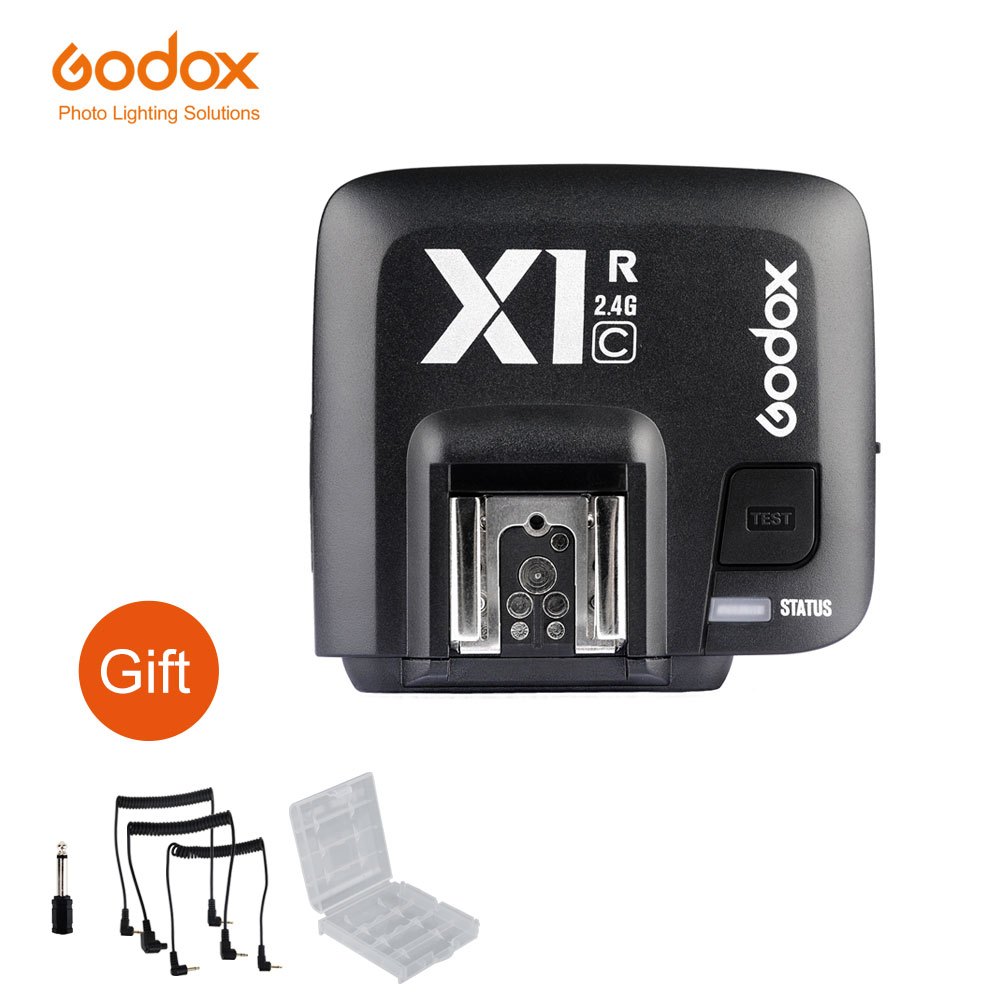 Godox X1R-C X1R-N X1R-S TTL 2.4G Wireless Flash Receiver ใช้งานร่วมกับ X1T-C/N/S XPRO-C/N/S สําหรับก