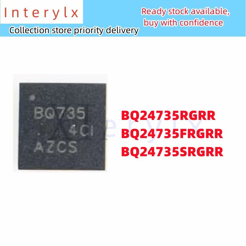 1 ชิ้น/ล็อต BQ24735 BQ24735RGRR BQ24735F BQ735F BQ24735FRGRR BQ24735S BQ24735S BQ24735SRGRR PQ735 Pa