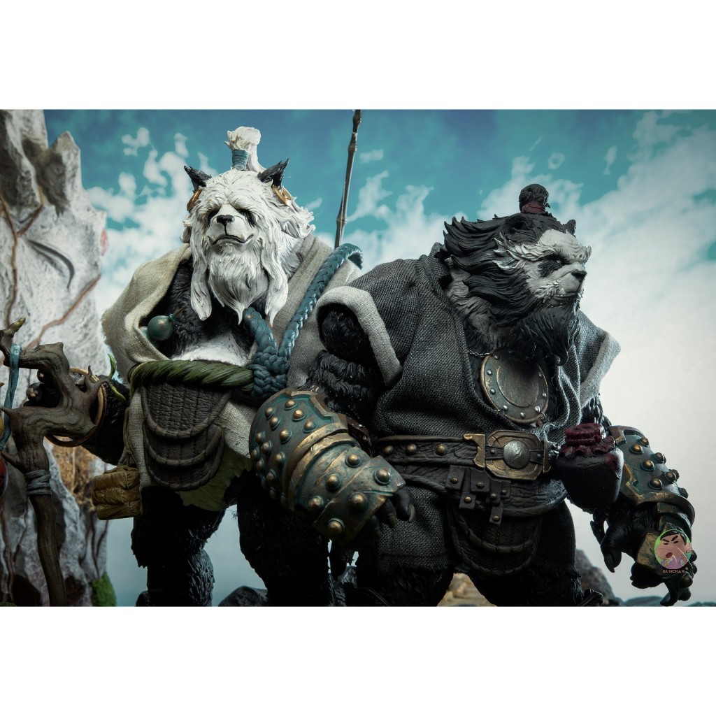 Maestro Union 1/12 Furay Planet Series Panda Bro Yin & Yang Set of 2