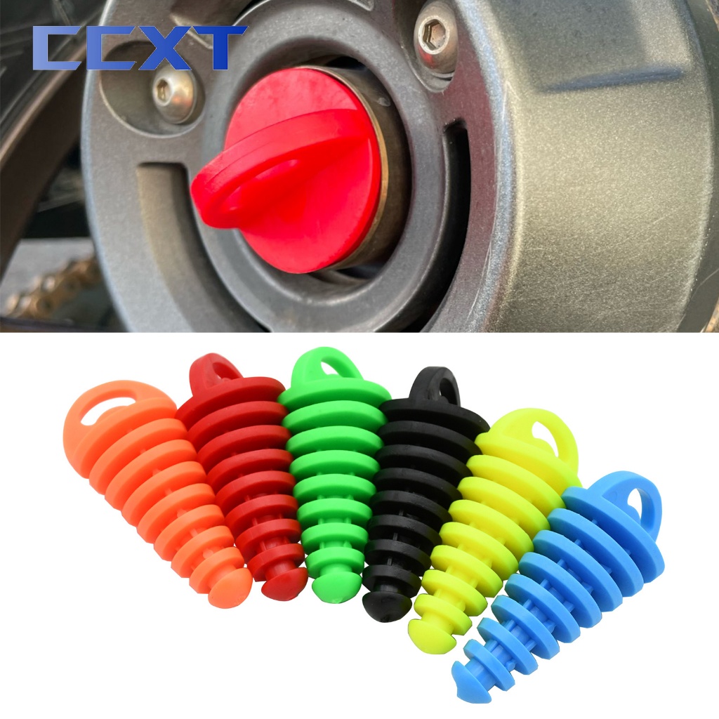 ปลั๊กท่อไอเสีย PVC สําหรับรถจักรยานยนต์ Honda KTM Yamaha Kawasaki Suzuki ATV