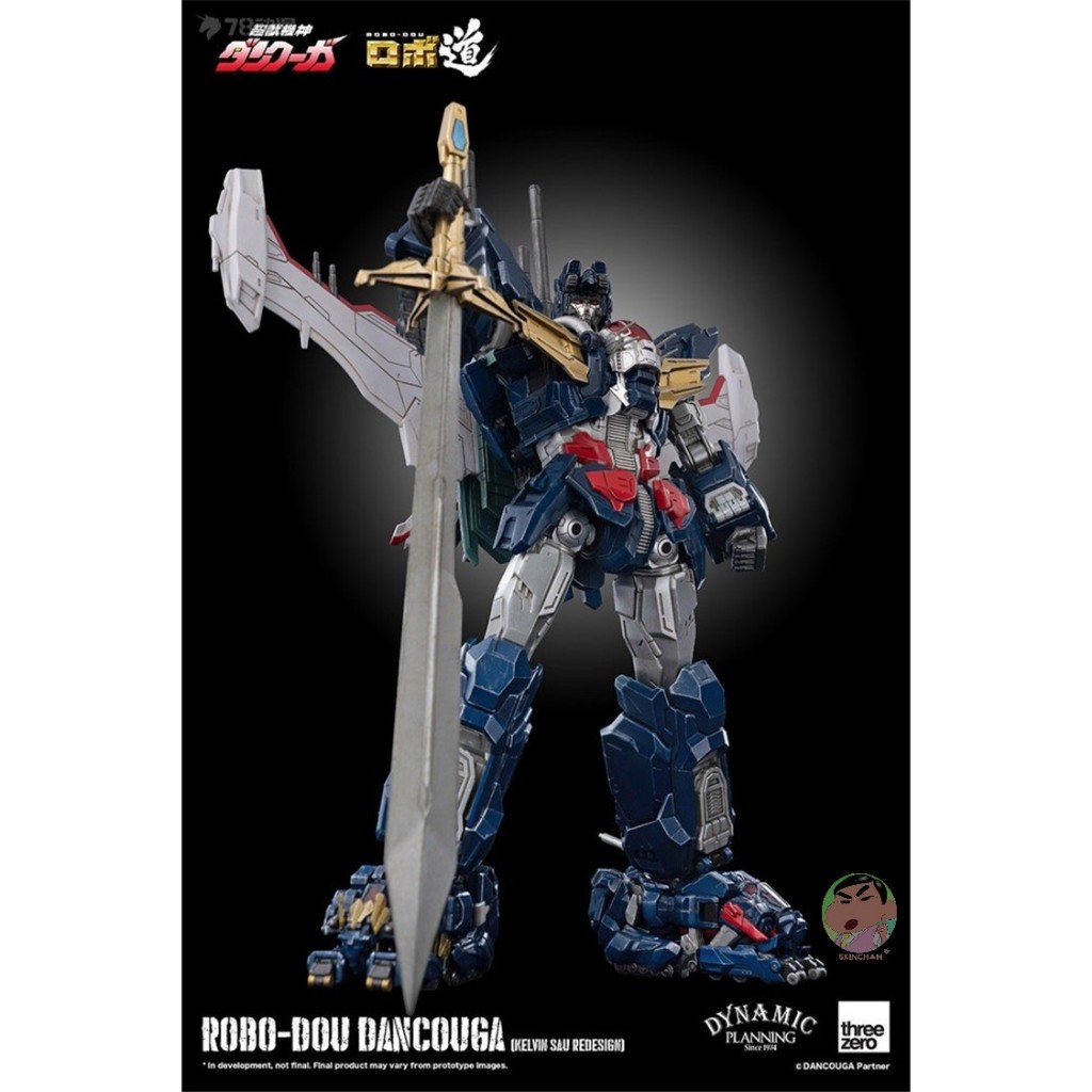 Threezero Super Beast Machine God Dancouga Kelvin Sau Redesign Version Action Figure