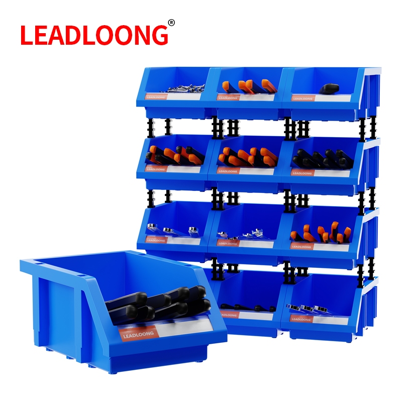 LEADLOONG X1/Q1 ลังเล็กใส่เครื่องมือ 18*12*8CM กล่องอะไหล่ วัสดุพลาสติกPP ชั้นเก็บของประกอบขนาดเล็ก