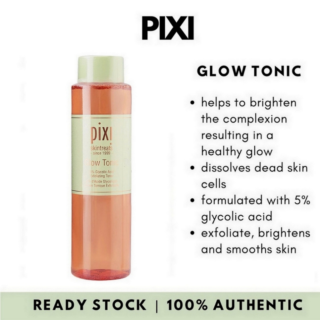 Pixi Glow Tonic 5% Glycolic Acid Exfoliating Toner 250ml โทนเนอร์ ลดสิว โทนเนอร์หน้าใส