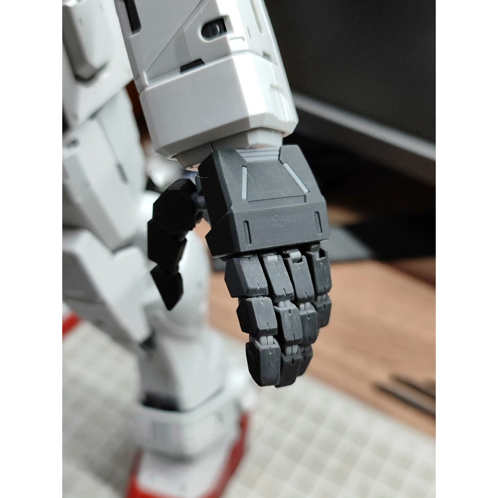 [ฐานรุ่นลุงแมคโดนัลด์ Studio]pg 1/60 RX-78-2 มือที่สามารถเคลื่อนย้าย ชิ้นส่วนดัดแปลงเรซิน