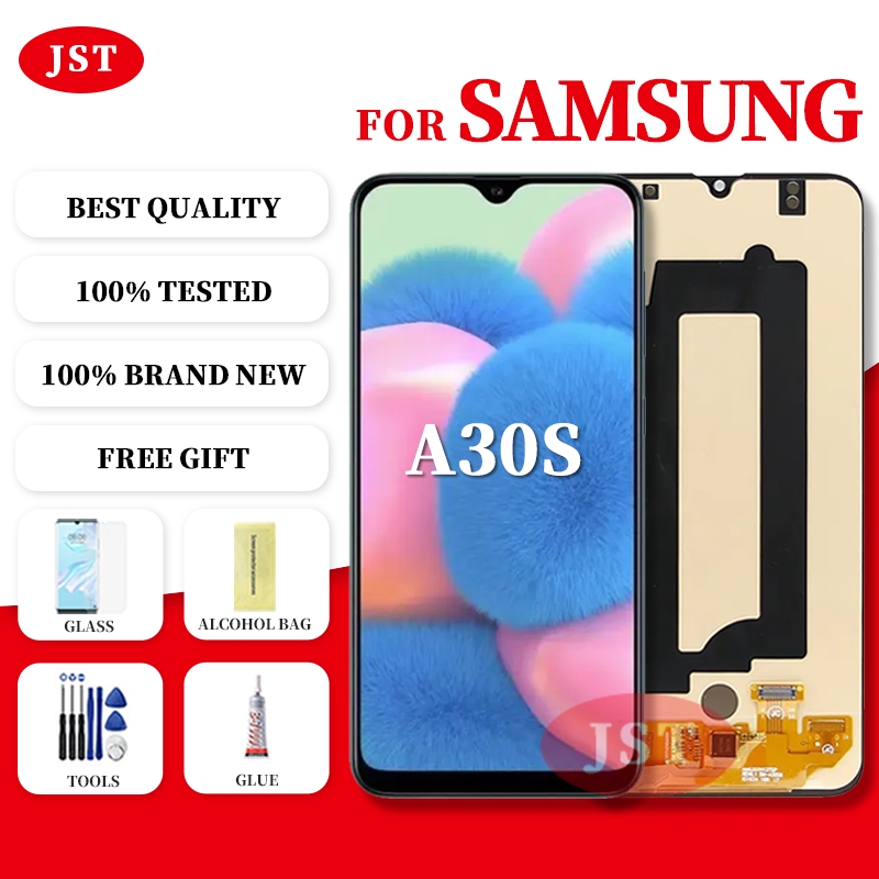 สําหรับ SAMSUNG Galaxy A30S A307 A307F A307FN A307G A307GN จอแสดงผล LCD หน้าจอสัมผัส