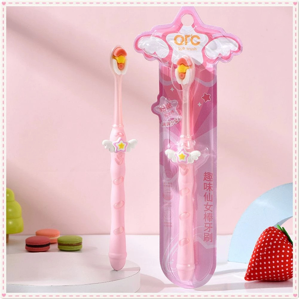 glamcharm แปรงสีฟันขนนุ่ม แปรงสีฟันอนามัยในครัวเรือน แปรงสีฟันอนามัย อุปกรณ์สุขอนามัย แปรงสีฟัน ORC Fairy Stick แปรงสีฟันดีไซน์ตามหลักสรีรศาสตร์ แปรงสีฟันสะอาด JOYFEEL