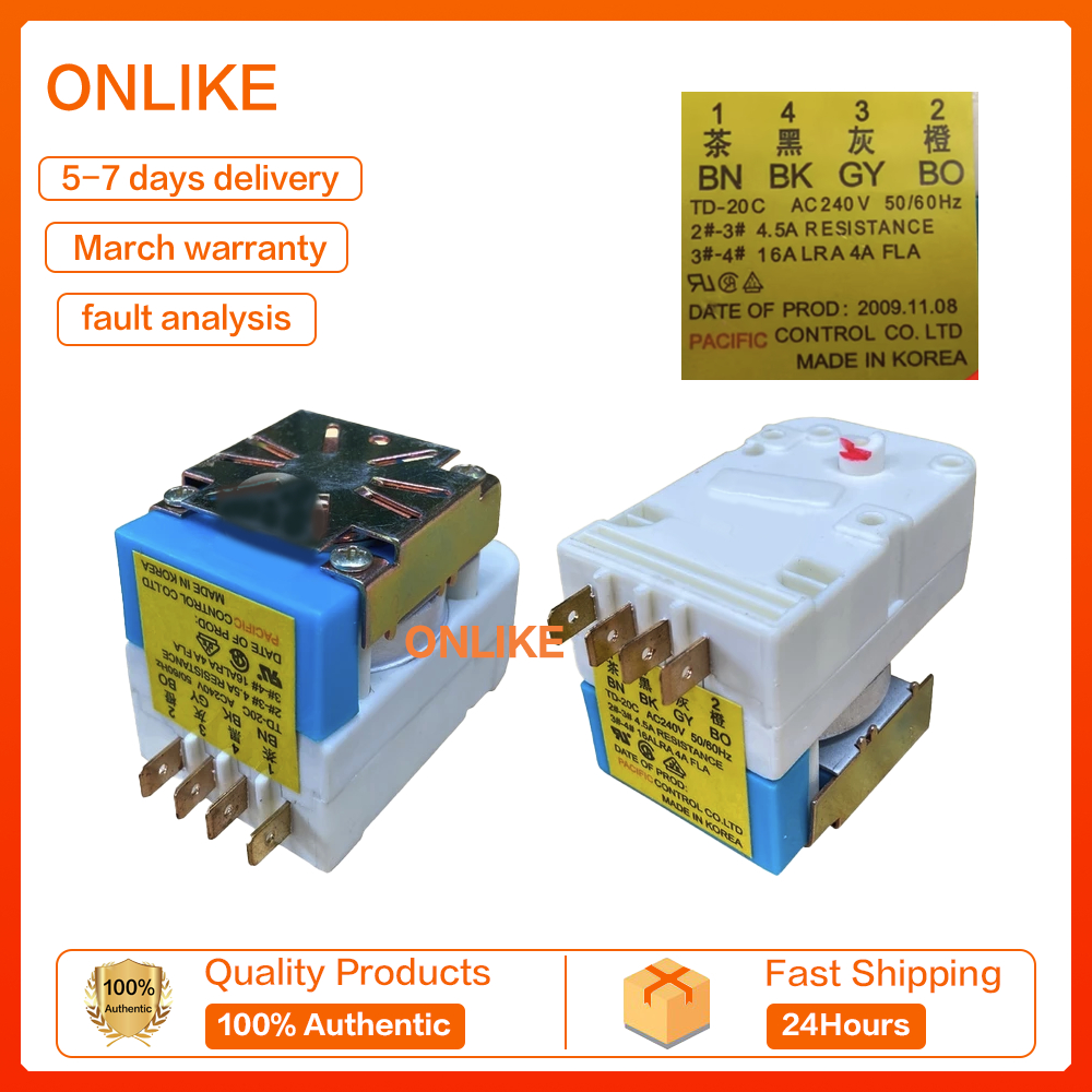 (GRADE A) Samsung TD-20C refrigerator DEFROST timer refrigerator timer FREEZE timer ใช้ได้กับ Samsun