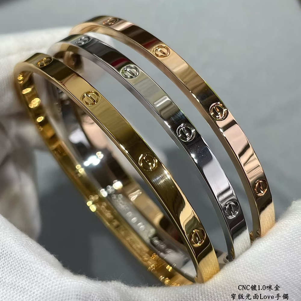 สร้อยข้อมือรุ่นบาง V-gold เครื่องประดับแฟชั่นพร้อมไขควง – โปรปัง