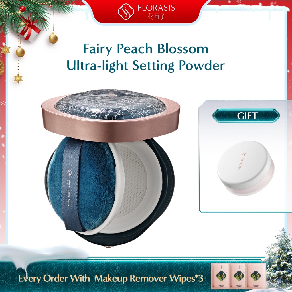 Florasis Gorgeous Peach Blossom Powder Durable Waterproof Concealer Natural Make Up Powder