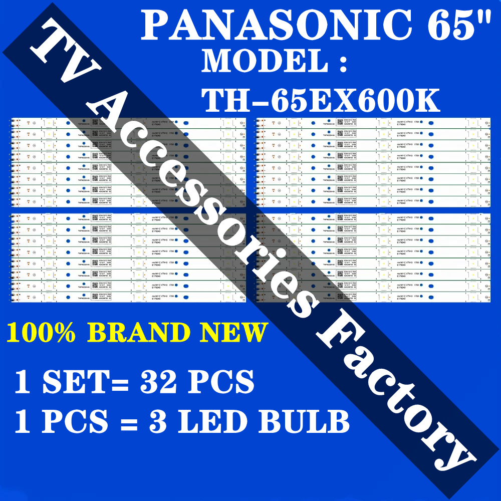 BACKLIGHT TH65EX600K TH65EX600 TH-65EX600K 65EX600K 65EX600 สําหรับ 65 "LED TV Mlb9 65 "