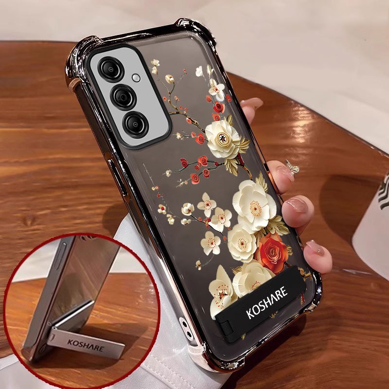 สําหรับsamsung a55 5g 2023 samsung a35 a36 5Gเคสโทรศัพท์Softcaseซิลิโคนกันกระแทกออกแบบใหม่ความงามดอกไม้ผู้ถือSJCBZZH01