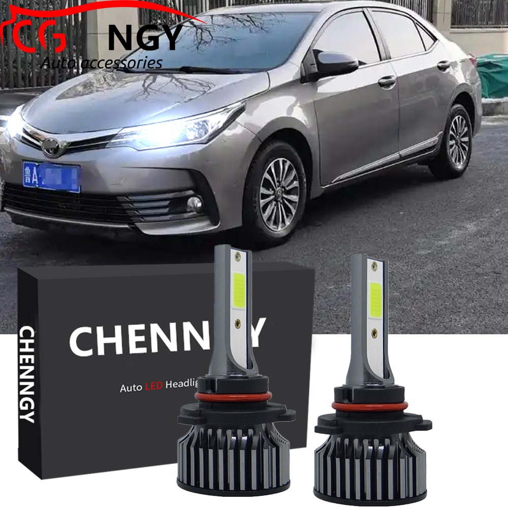 สําหรับ Toyota Corolla ALTIS 2008-2020 ไฟสูง (โคมไฟไฟหน้า) - ชุดแปลงหลอดไฟหน้า LED 6000K 12V-32V สีข