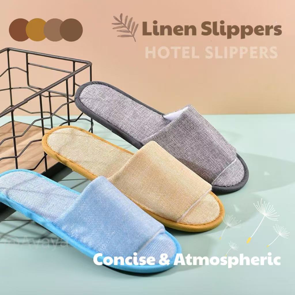🌷Ayaya🌷รองเท้าแตะในร่มลื่นรองเท้าแบนผู้ชายฤดูร้อน Flip Flops รองเท้าแตะบ้านหญิงสบายใหม่รองเท้าแตะ Unisex