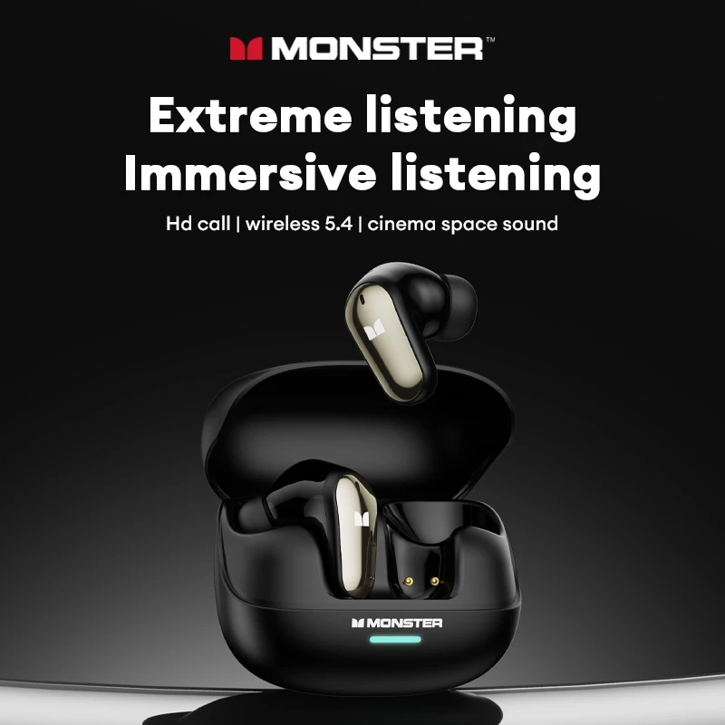 Monster MQT52 หูฟัง Bluetooth ANC แบตยาวนาน thumbnail 3