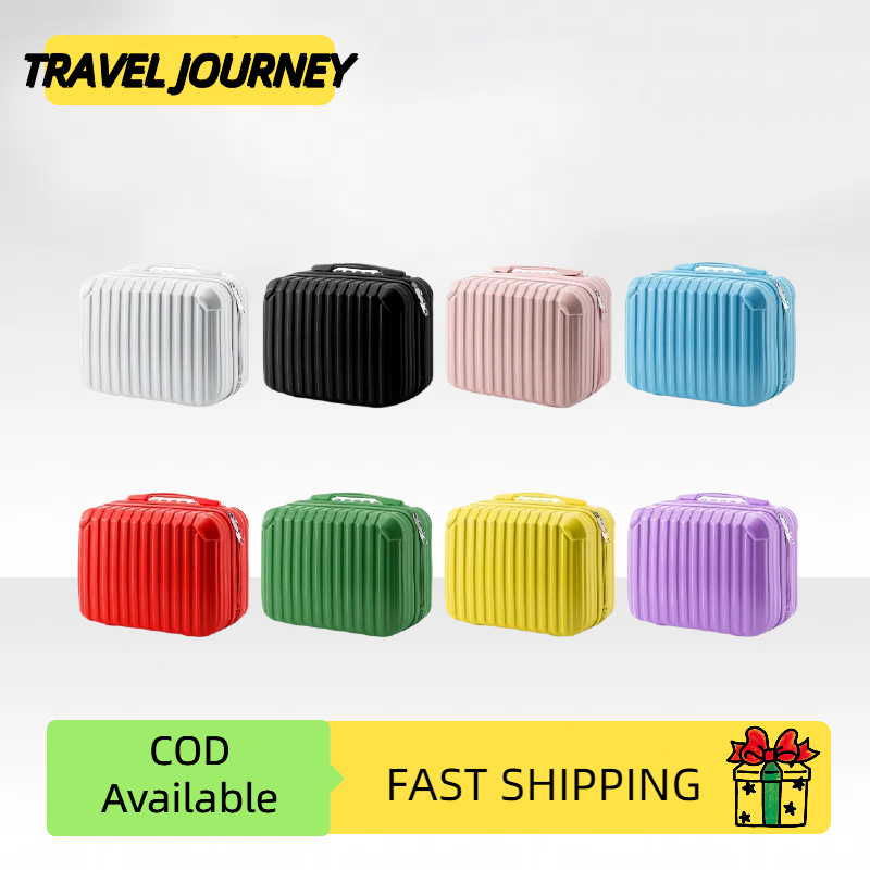 กระเป๋าเดินทาง 14 นิ้ว  mini luggage แบบพกพา Make up Bag travel goods พร้อมส่งในไทย