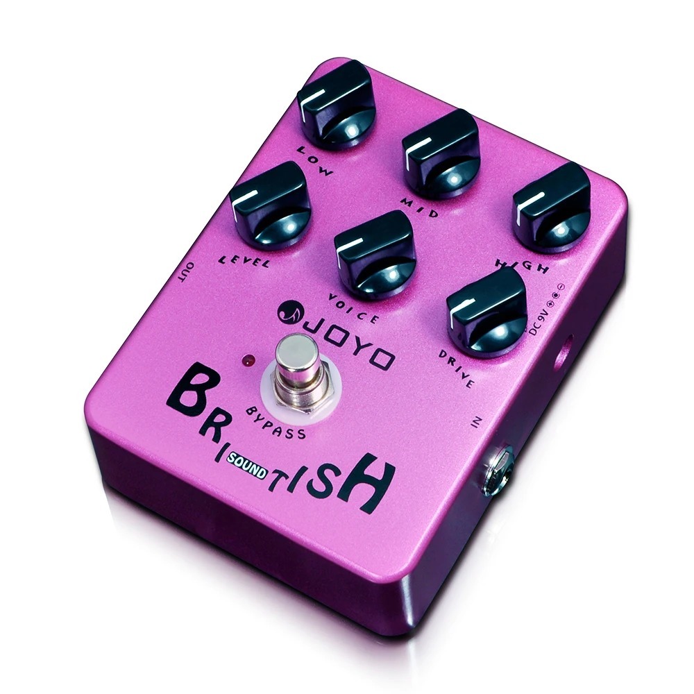 Joyo JF-16 British Sound Overdrive กีตาร์เหยียบ Blues Breaker Overdrive to Plexi Roar JCM800 Pre-amp จําลองเหยียบ ราคา ถูกที่สุด ดีลบีเคเค แกลเลอรีภาพที่ 2