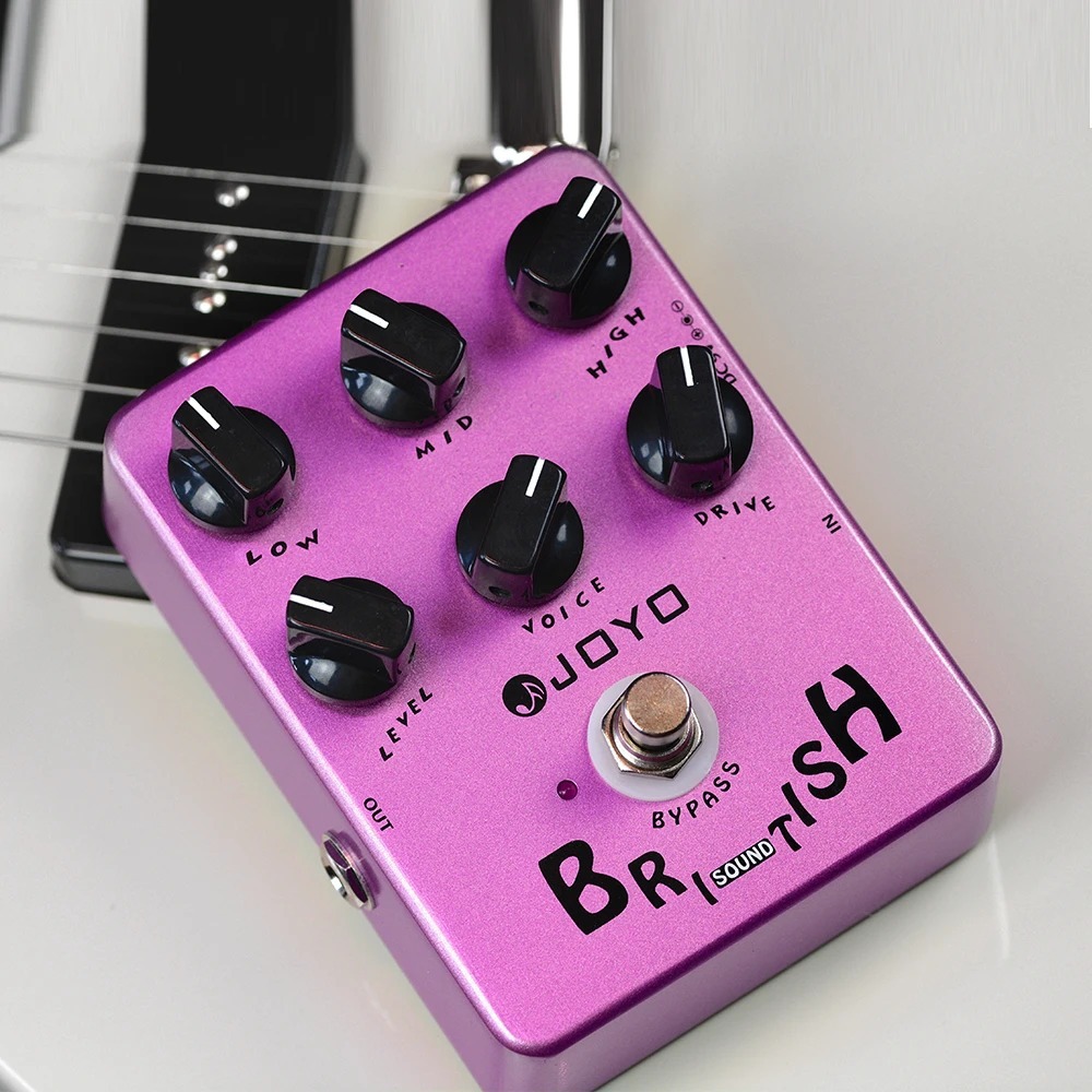Joyo JF-16 British Sound Overdrive กีตาร์เหยียบ Blues Breaker Overdrive to Plexi Roar JCM800 Pre-amp จําลองเหยียบ ราคา ถูกที่สุด ดีลบีเคเค แกลเลอรีภาพที่ 5