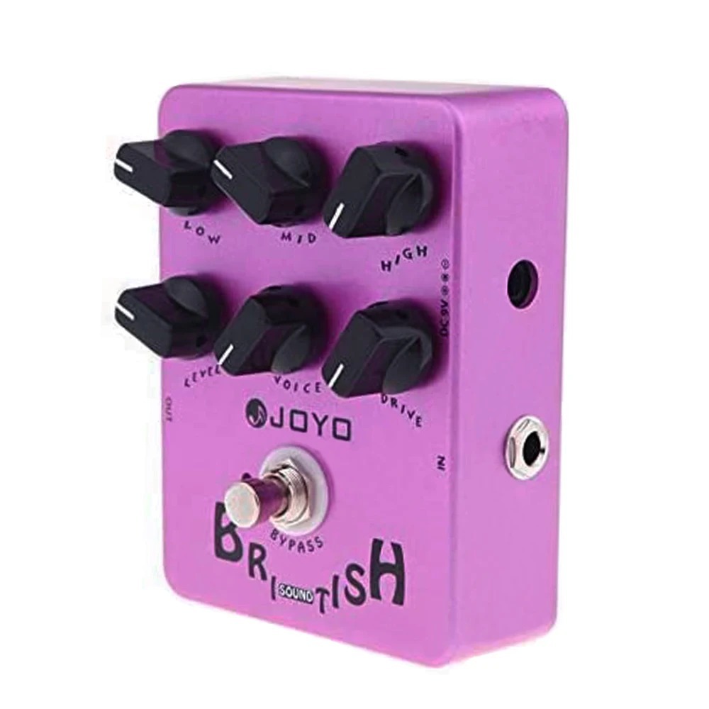 Joyo JF-16 British Sound Overdrive กีตาร์เหยียบ Blues Breaker Overdrive to Plexi Roar JCM800 Pre-amp จําลองเหยียบ ราคา ถูกที่สุด ดีลบีเคเค แกลเลอรีภาพที่ 4