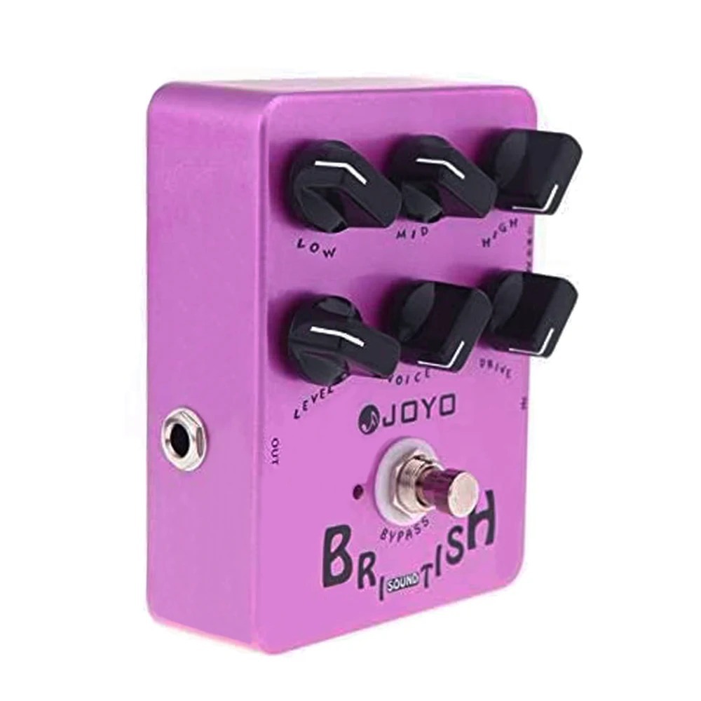 Joyo JF-16 British Sound Overdrive กีตาร์เหยียบ Blues Breaker Overdrive to Plexi Roar JCM800 Pre-amp จําลองเหยียบ ราคา ถูกที่สุด ดีลบีเคเค แกลเลอรีภาพที่ 3