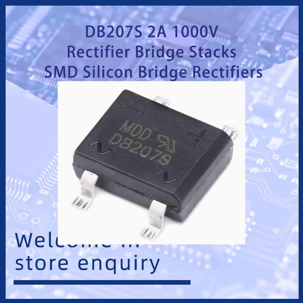 Db207s 2A 1000V Rectifier Bridge Stacks SMD Silicon Bridge Rectifiers