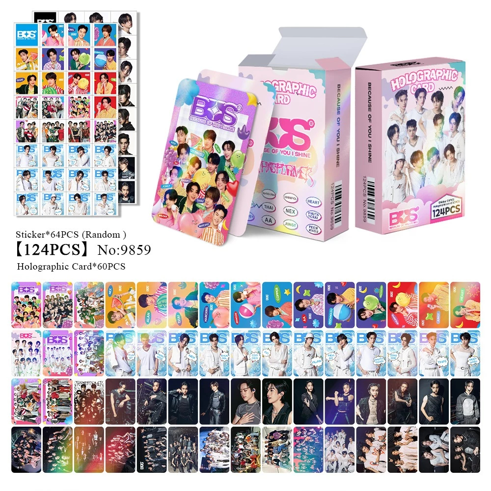 50 ชิ้น/เซ็ต贴纸เพราะคุณฉันส่องแสงโฟโต้การ์ด โลโม่ การ์ด