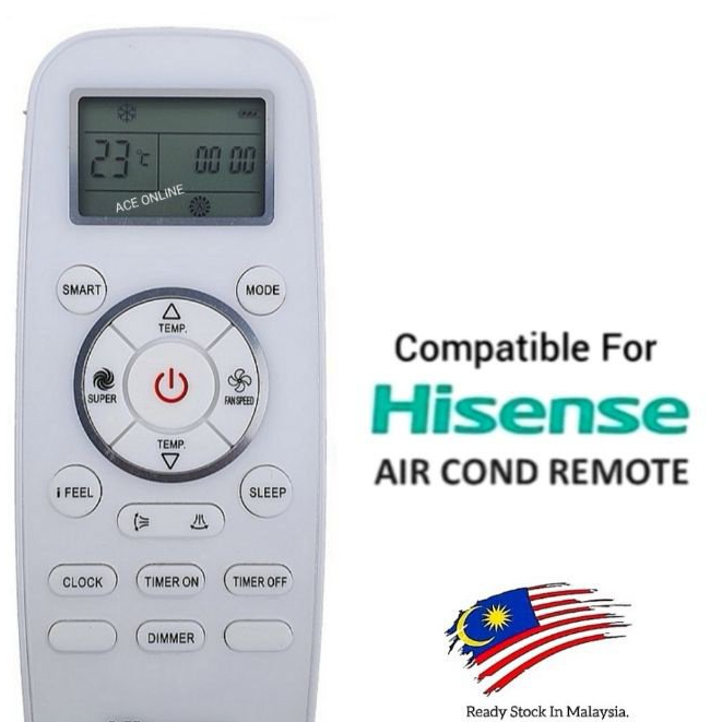 รีโมทคอนโทรลเครื่องปรับอากาศ Hisense เปลี่ยน DG11L1-02 สําหรับ DG11L1-01 DG11L1-03, DG11L1-04 รีโมทคอนโทรลเครื่องปรับอากาศ Hisense