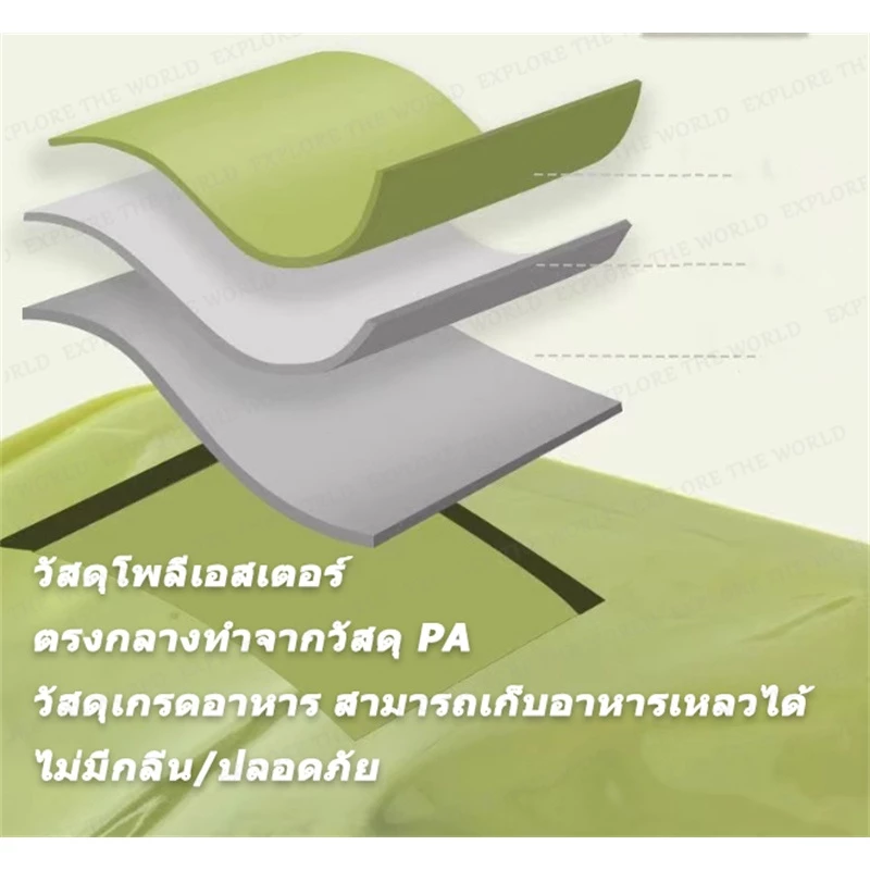 8L กระเป๋าใส่น้ํา  ถุงใส่น้ํา ถุงน้ำพับได้ พกพาสะดวก camping waterbag งน้ํา อุปกรณ์แค้มปิ้ง อุปกรณ์แคมป์ปิ้ง thumbnail 8