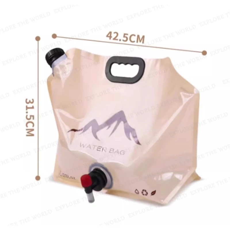 8L กระเป๋าใส่น้ํา  ถุงใส่น้ํา ถุงน้ำพับได้ พกพาสะดวก camping waterbag งน้ํา อุปกรณ์แค้มปิ้ง อุปกรณ์แคมป์ปิ้ง thumbnail 10