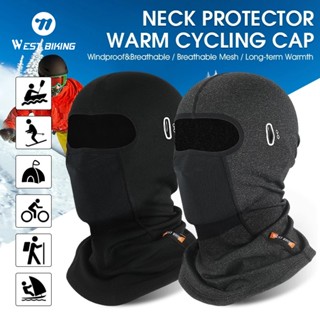 WEST BIKING หมวกขี่จักรยานฤดูหนาวที่อบอุ่นวิ่งผ้าพันคอ Balac…