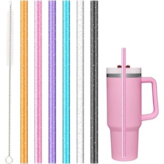 หลอดทดแทน 6 ชิ้นสําหรับ S-tanley|โอวาล่า|Simple Modern แก้วน…