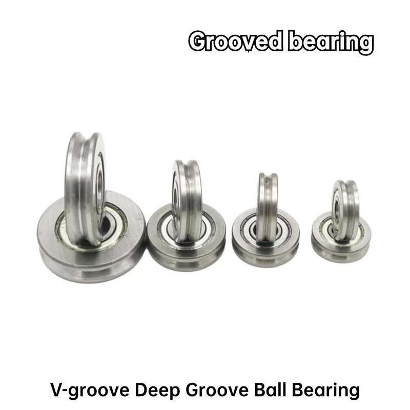 4pcs V-Grouved แบริ่ง 623 624 625 แหวนด้านนอกแบริ่งร่อง 626 627 628 629U V-type ยืดรอก