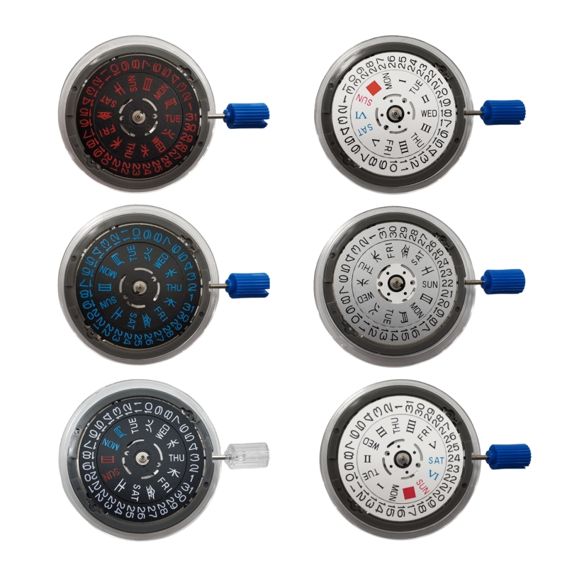 นาฬิกาอุปกรณ์เสริมอัตโนมัติ nh36A Mechanical Movement ปฏิทินคู่นาฬิกาเปลี่ยน 4R36/7S36