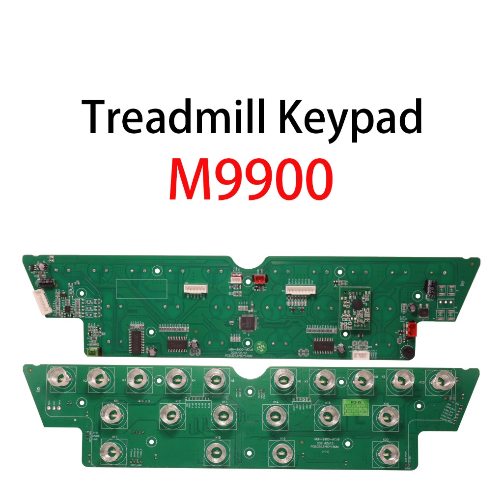 ตัวควบคุมปุ่มกดลู่วิ่ง PCB M9900