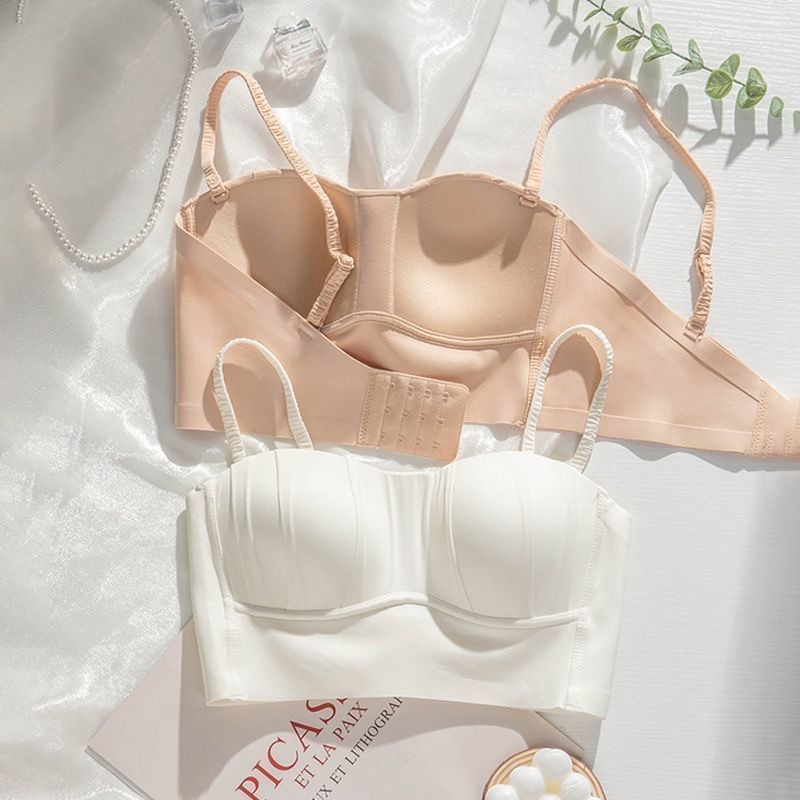 ชุดชั้นในไร้รอยต่อ เกาะอก ถอดสายได้ ป้องกันแสงสะท้อน ราคาคุ้มค่า ใส่สบายตลอดวัน ราคา ถูกที่สุด ดีลบีเคเค แกลเลอรีภาพที่ 3