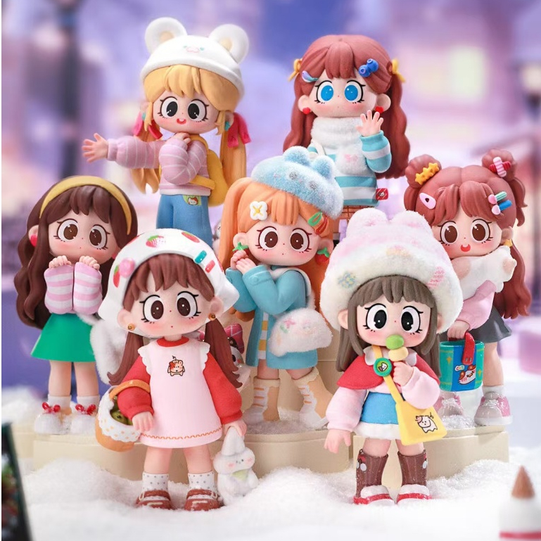 [6 ชิ้น] DRAMA-VAN x milay V2 milay Happy Formula Series Mystery Box ของเล่นอินเทรนด์ตุ๊กตาน่ารักรูป