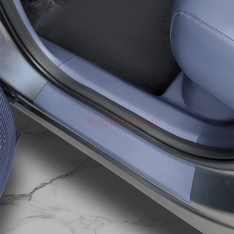 เหมาะสำหรับ 2025 Geely EX5 แถบประตูป้องกัน sill Anti-KICK Pad การปรับเปลี่ยนภายในรถอุปกรณ์เสริม - รูปที่ 5