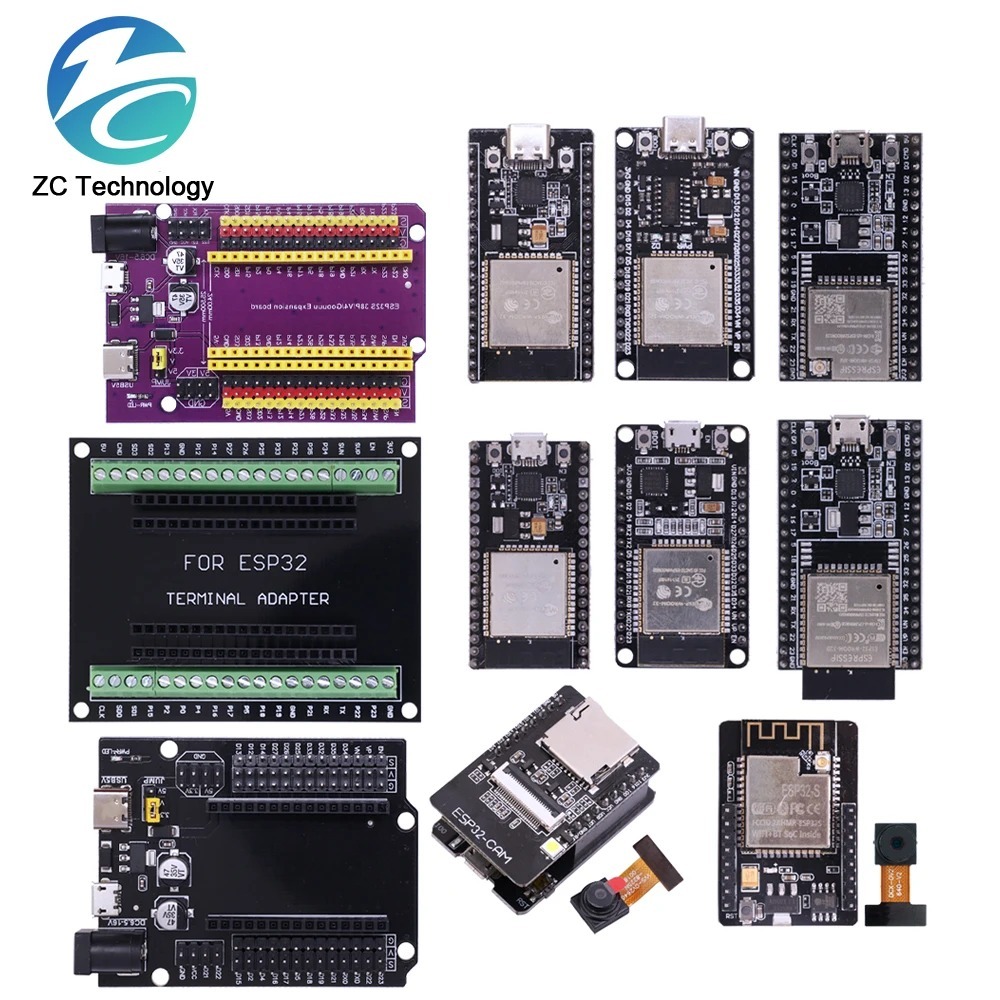 Esp8266 ESP32 CP2102 CH340 NodeMcu V3 V2 D1 MINI Lua ไร้สาย WIFI โมดูลขั้วต่อ Development Board CP21