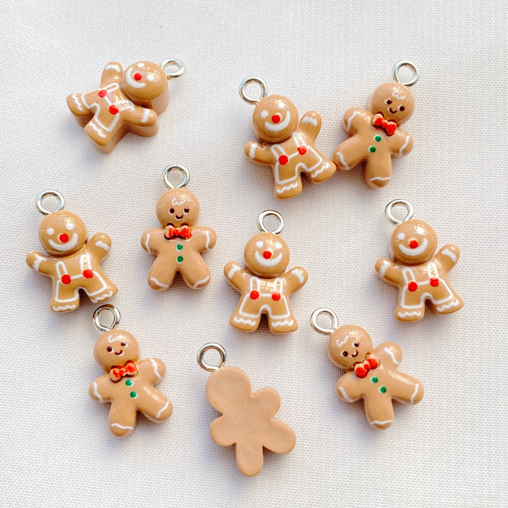 20-หีบห่อ มีชีวิตชีวา เรซิ่นน่ารักการ์ตูนมินิคุกกี้ผู้ชายจี้-แฟชั่นจี้สําหรับต่างหู,สร้อยข้อมือ,พวงกุญแจทํา - รูปที่ 2