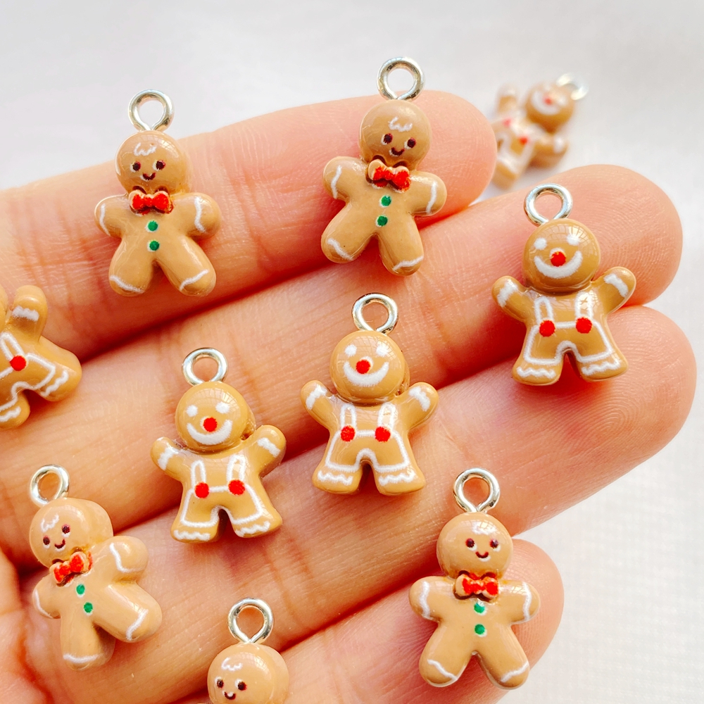 20-หีบห่อ มีชีวิตชีวา เรซิ่นน่ารักการ์ตูนมินิคุกกี้ผู้ชายจี้-แฟชั่นจี้สําหรับต่างหู,สร้อยข้อมือ,พวงกุญแจทํา - รูปที่ 3