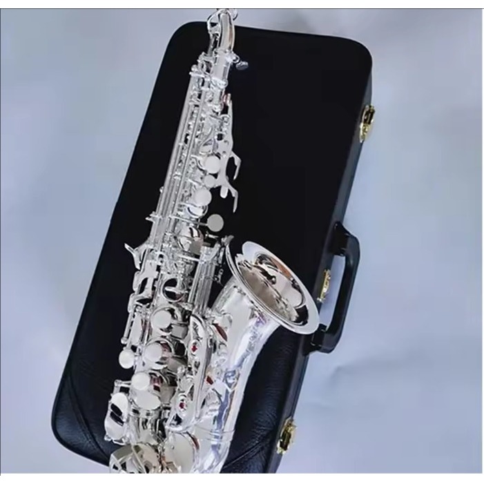 Yanagisawa S-901 Bb Curved Soprano แซ็กโซโฟนเครื่องดนตรีประสิทธิภาพระดับมืออาชีพพร้อมอุปกรณ์เสริมกรณ