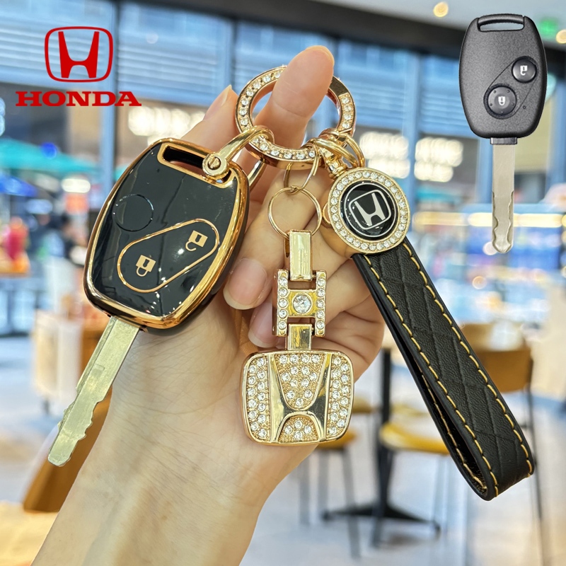 ฝาครอบกุญแจรถฮอนด้า เคสกุญแจฮอนด้าสําหรับ Honda JAZZ/CITY/BRIO/CIVIC/ACCORD/CR-V