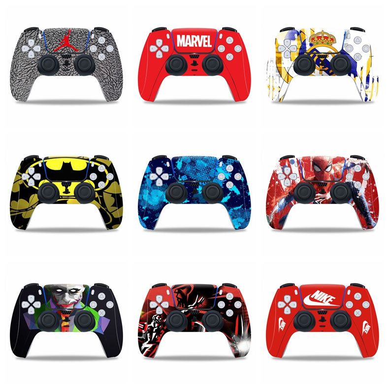 85 สี PS5 Controller Remote Skins Decal Wrap Dualshock สติกเกอร์สําหรับ Sony Playstation 5 DualSense Controllers