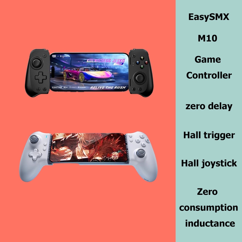 Easysmx M10 Type C ตัวควบคุมโทรศัพท์มือถือสําหรับโทรศัพท์ Android, Xbox Game Pass, iphone 15 Series,