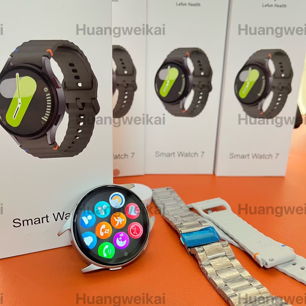 2025 Smartwatch Galaxy watch Active 2 หน้าจอสัมผัสเต็มรูปแบบ TF 7 pro 1.5 นิ้ว Smart watch บลูทูธโทร