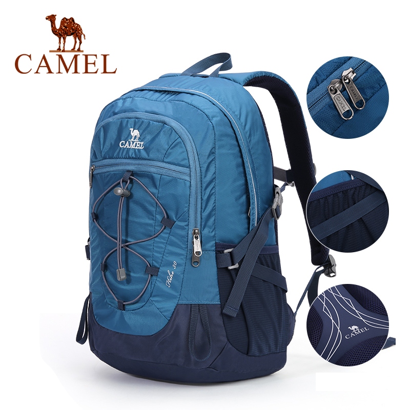 Camel กระเป๋าเป้สะพายหลัง กันน้ํา สําหรับเดินทาง เดินป่า กลางแจ้ง